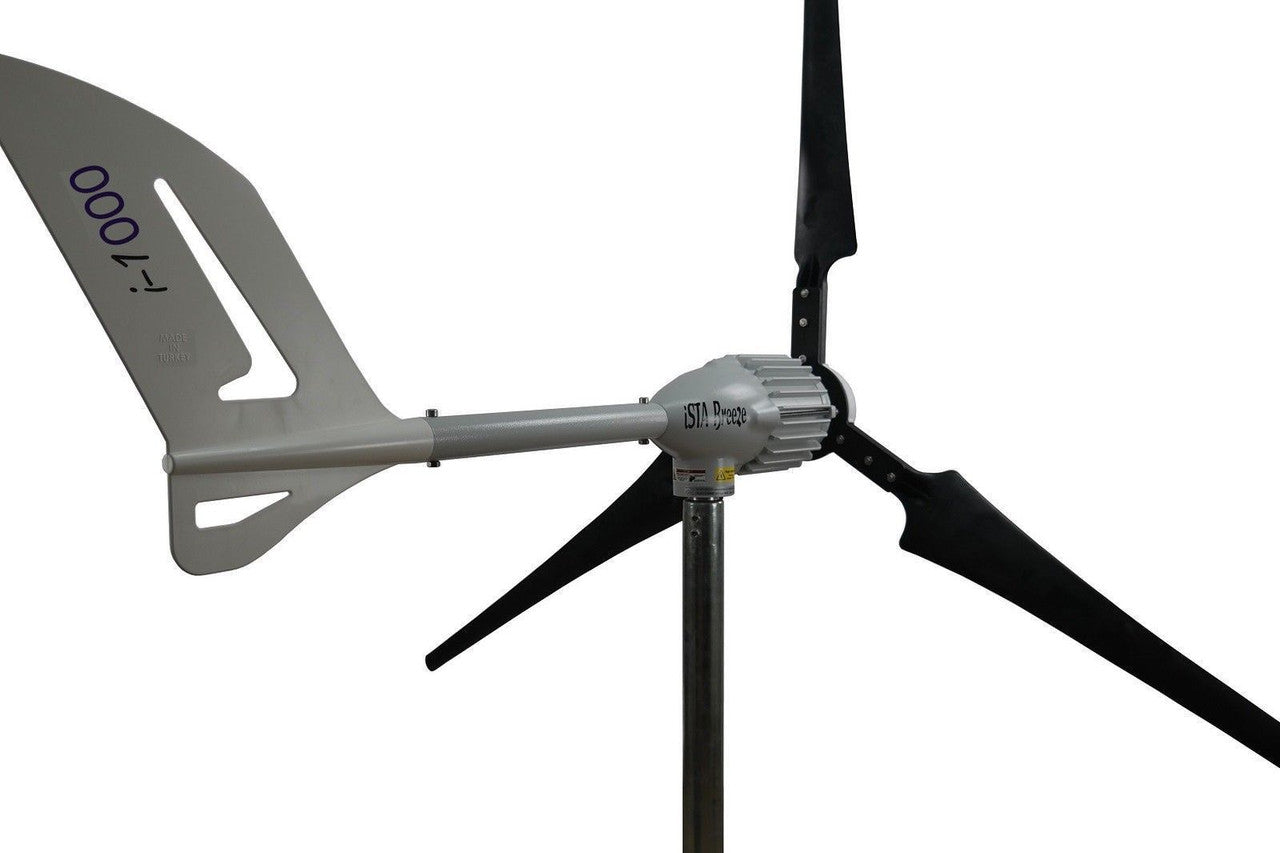 Kit i-1000W 24V Wind Turbine Wind Generator & Hybrid Charge Controller & Tower