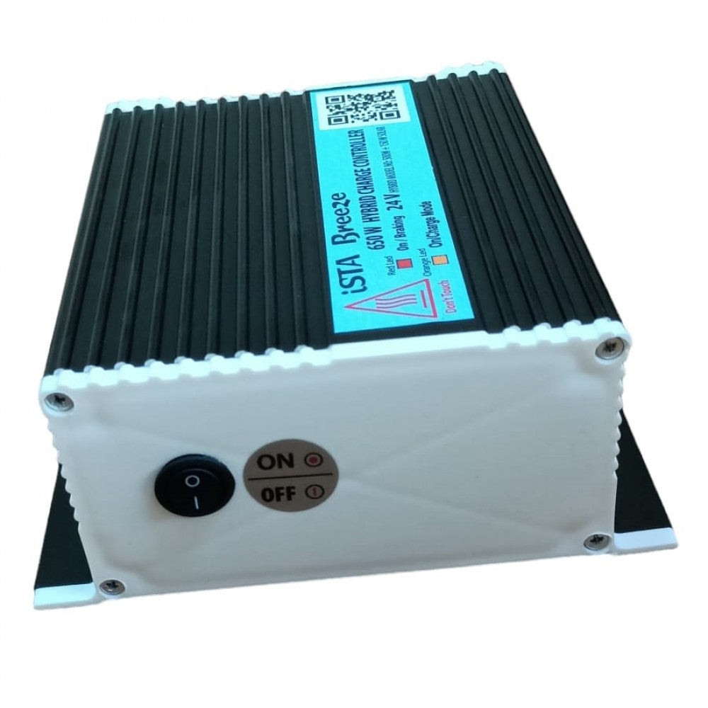 Kit Air Speed 500W 12V/24V Aerogenerador y controlador de carga híbrido y torre