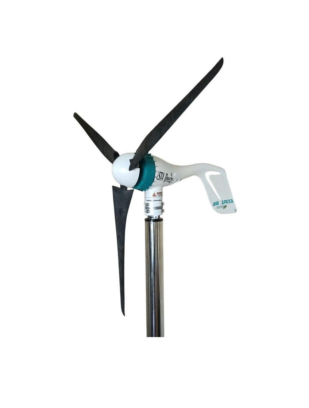 Kit Air Speed 500W 12V/24V Aerogenerador y controlador de carga híbrido y torre