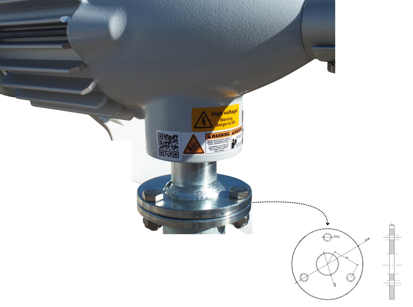 i-1000W Ongrid Wind Turbine Wind Generator