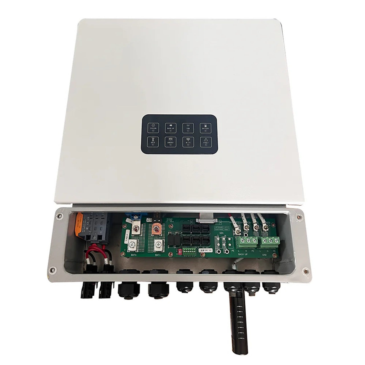 Complete Heli 2KW On-Grid Wind Turbine Set with Inverter and Controller – Installation Kit for Grid Feed