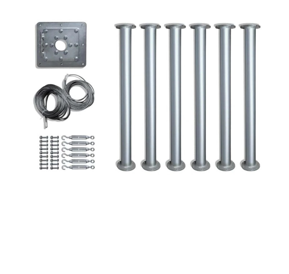 Conjunto de mástil/torre de 40 kg