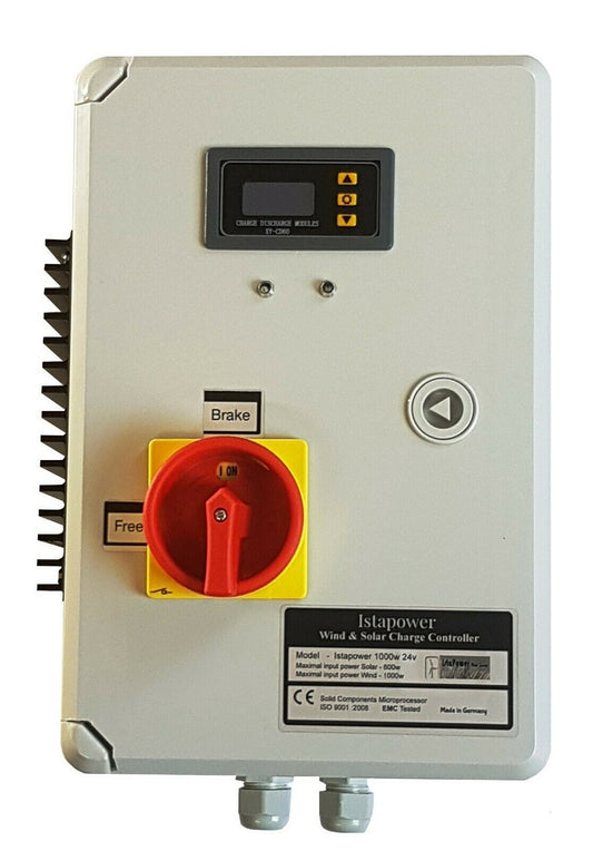 Hybrid Charge Controller 24V or 48V 1000 for Wind Turbine Generator