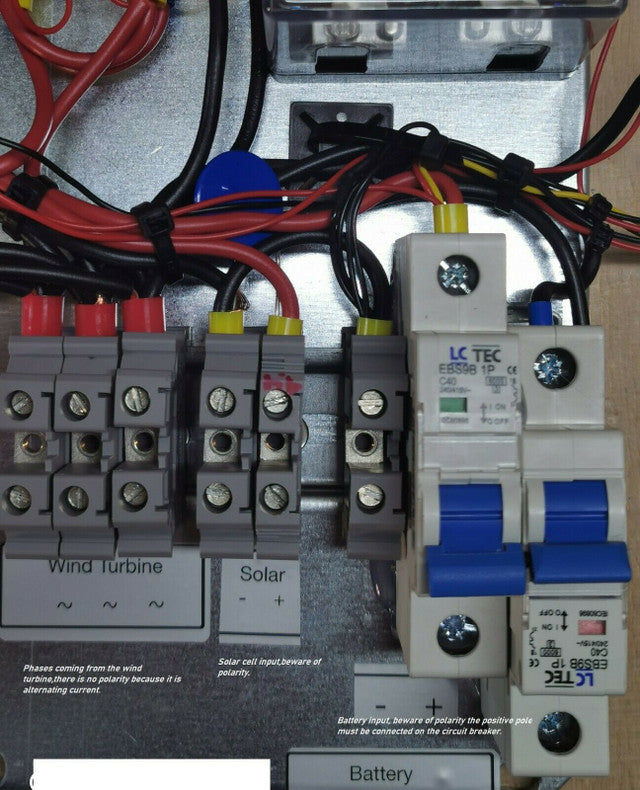Hybrid Charge Controller 48V 2000 for Wind Turbine Generator