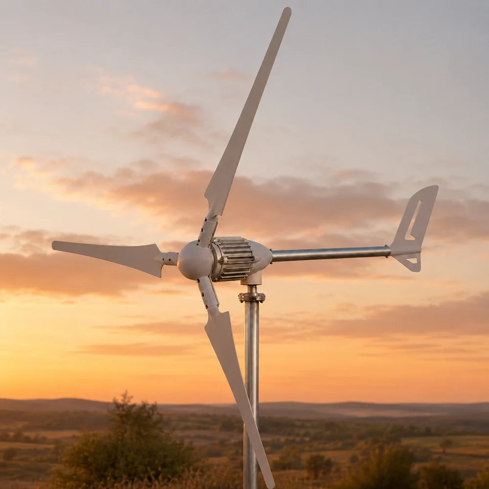 Generador de viento con turbina eólica i-2000W y 48 V