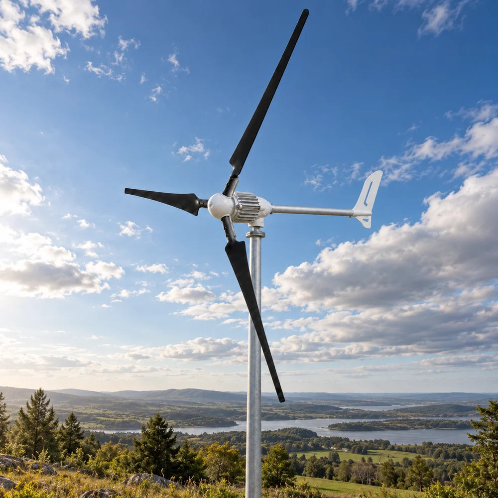 Generador de viento con turbina eólica i-2000W y 48 V
