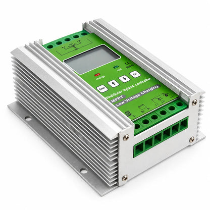Controlador de carga MPPT 12-24 V 500 W para generador de turbina eólica 