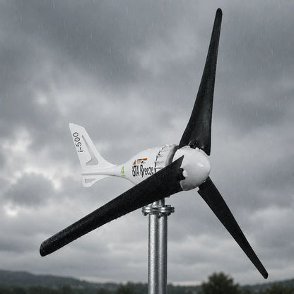 Generador de viento de turbina eólica i-500W 12V/24V