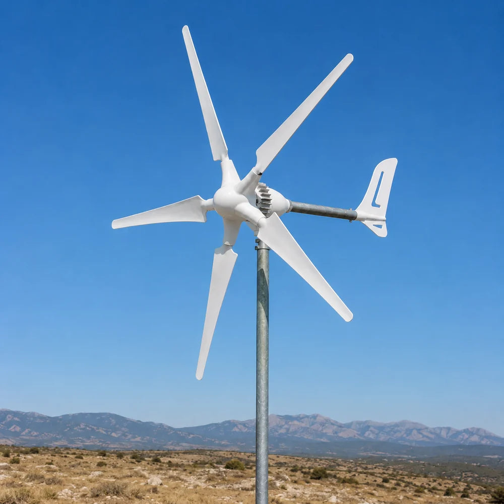 Generador de viento con turbina eólica i-2000W y 48 V