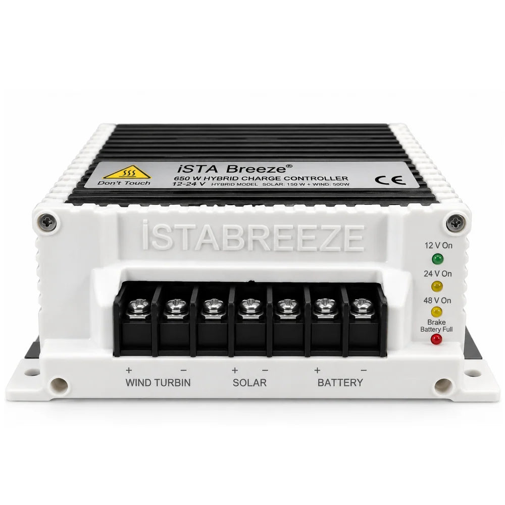 Hybrid Charge Controller 12V-24V-48V 650W - 850W for Wind Turbine Generator