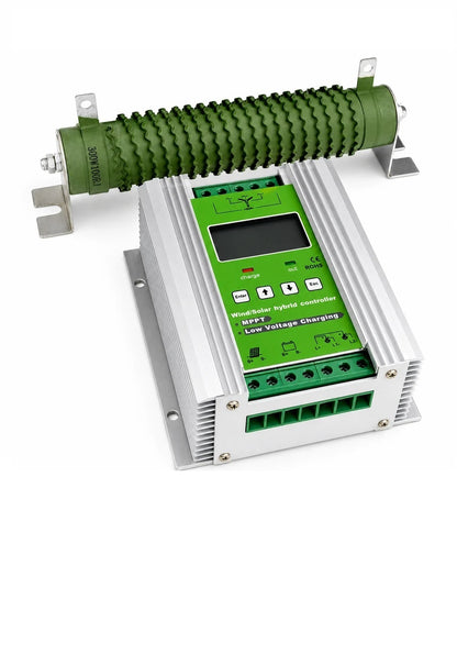 Controlador de carga MPPT 12-24 V 500 W para generador de turbina eólica 