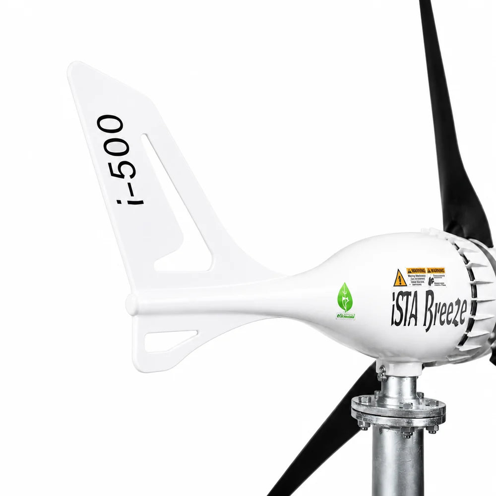 Generador de viento de turbina eólica i-500W 12V/24V