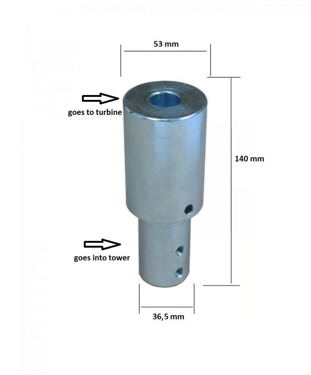 Mast Adapter for Air Speed – ISTABREEZE® WIND TURBINE AMERICA