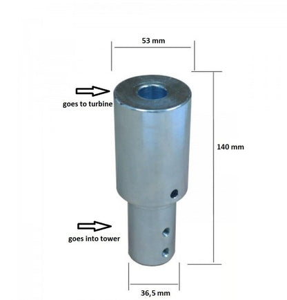 Mast Adapter for Air Speed