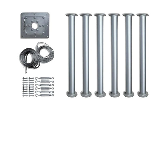 Conjunto de mástil/torre de 40 kg 