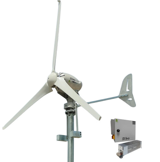 Kit Heli 2000W 48V Off-Grid Wind Turbine Wind Generator & Charge Controller (for Lithium Battery)
