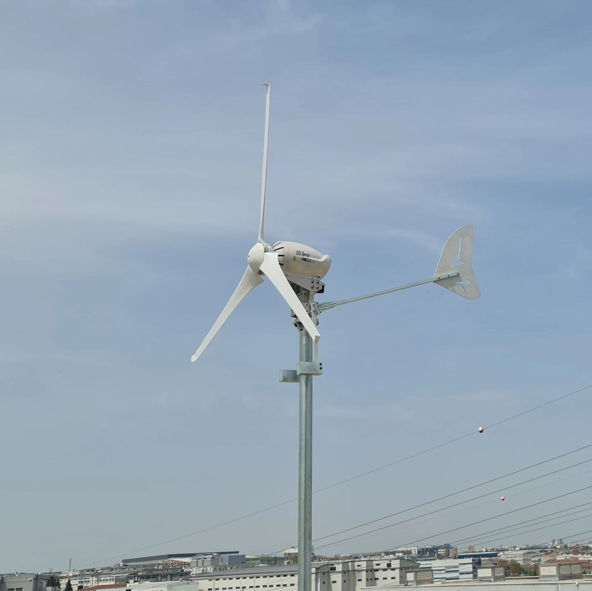 Kit Wind Kit Heli 2000W 48V Off-Grid Wind Turbine Wind Generator & Charge Contr ...