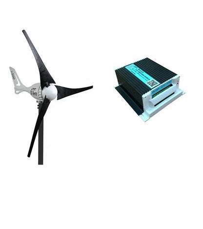 Kit i-500W 12V/24V Wind Turbine Wind Generator & Hybrid Charge Controller & Tower