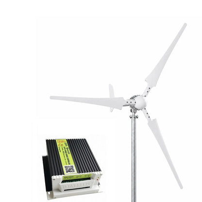 Kit i-700W 48V Aerogenerador y controlador de carga híbrido y torre