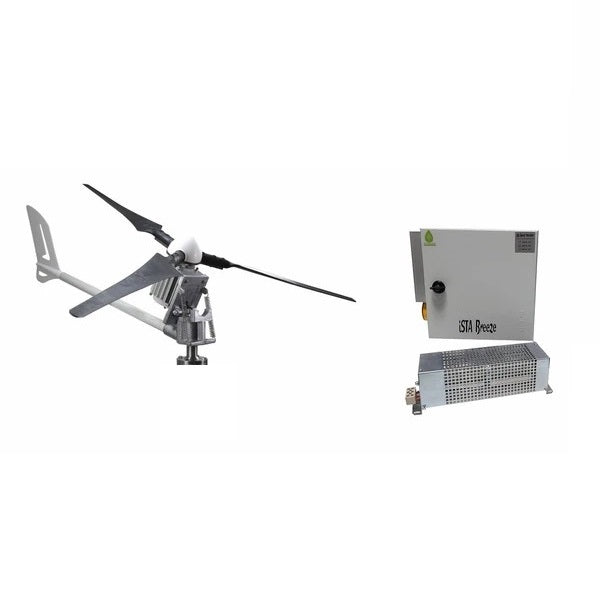 Kit i-2000W 48V Windsafe Wind Turbine Wind Generator & Charge Controller (for Lithium Battery) & Tower
