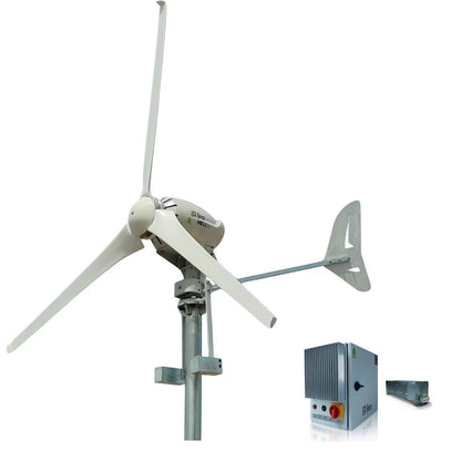 Kit Heli 2000W 48V Off-Grid Wind Turbine Wind Generator & Charge Controller (for Lithium Battery)